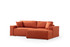 Kutna sofa-krevet Pırlo kut desno - narančasta a.g