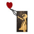 Ukrasni drveni zidni dodatak Banksy - 15-1 a.g