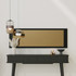 Ogledalo Basic - 40x120 - bronca, crna a.g