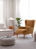 Wing Chair Klam - senf a.g