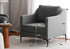 Wing Chair Nordi - Siva a.g