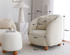 Wing Chair Slon - Bijeli a.g Wing Chair Slon - Bijeli a.g