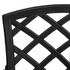5-dijelni bistro set od lijevanog aluminija crni 3070608