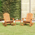 3-dijelna vrtna garnitura Adirondack masivno bagremovo drvo 3152127