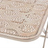 3-dijelni bistro set čelični bijeli 43149