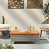 Vrtni stol sivi 70 x 70 x 25 cm od ratana i bagremovog drva 3281630