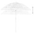 Suncobran za plažu Hawaii bijeli 240 cm 314701