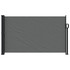 Uvlačiva bočna tenda 120 x 600 cm antracit 4004503