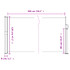 Uvlačiva bočna tenda 120 x 600 cm antracit 4004503