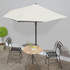 Balkonski suncobran s aluminijskom šipkom 300x155 cm 44591