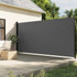 Bočna tenda na uvlačenje antracit 200 x 600 cm 4004563