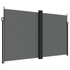 Bočna tenda na uvlačenje antracit 200 x 600 cm 4004853