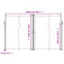 Bočna tenda na uvlačenje crna 220 x 1000 cm 4004774