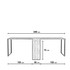 Radni stol London - L208