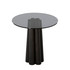 Stolić za kavu Thales - crna, tamno siva