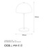 Stolna lampa Varzan - 10857-US