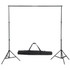 Pozadinski sustav s potporom 300 x 300 cm crni
