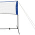 Set za Badminton s Mrežom i Lopticama 500x155 cm