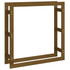 Stalak za drva za ogrjev boja meda 100x25x100 cm od borovine n.p Stalak za drva za ogrjev boja meda 100x25x100 cm od borovine n.p