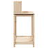 Stol za sadnju s policama 108x50x109,5 cm od masivne borovine n.p