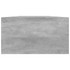 Stalak za monitor boja betona 100x24x13 cm konstruirano drvo n.p Stalak za monitor boja betona 100x24x13 cm konstruirano drvo n.p