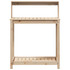 Stol za sadnju s policama 82,5x50x109,5 cm od masivne borovine n.p