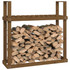 Stalak za drva za ogrjev boja meda 110x35x108,5 cm od borovine n.p