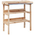 Stol za biljke s policama 78 x 38 x 82,5 cm od masivne jelovine n.p