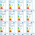LED Podne ugradbene svjetiljke 12 kom 100x100x68 mm LED Podne ugradbene svjetiljke 12 kom 100x100x68 mm