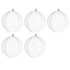 Prozirne kuglice 10 cm - set od 5 komada Ruhhy 22276