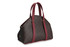 Torbica 1233 - smeđa, bordo crvena