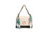 Torba preko ramena 918 - krem, tamno zelena