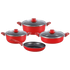 Zilan Posuđe, teflon, set 7/1, crvena - ZLN9379