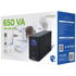 Gembird UPS/ Izvor neprekidnog napajanja, 650VA, LCD display - EG-UPS-031