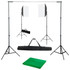 Komplet fotografske opreme sa svjetlima softbox i pozadinom Komplet fotografske opreme sa svjetlima softbox i pozadinom