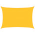 Jedro za zaštitu od sunca 160 g/m² terakota žuto 3,5 x 5 m HDPE