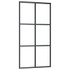 Klizna vrata s priborom ESG staklo i aluminij 102 x 205 cm 3081948