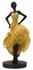 Fashion Dancing Woman Gold Cm 16,5x15x36