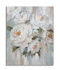 Ručno Radena Zidna Slika Krem Cvijet Cm 
80x3,7x100
