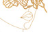 Željezni Zidni Panel Gold Face Cm 60x1x80