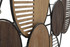 Željezni Zidni Panel Woody Cm 134x4x69,2