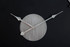 Zidni Sat Silver Glam Cm Ø 60x4,5