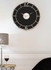 Zidni Sat Silver Glam Cm Ø 60x4,5