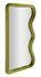 Zidno Ogledalo Tod Green Velvet Cm 60x4x90
