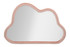 Zidno Ogledalo Cloud Pink Velvet Cm 90x4x60