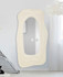 Zidno Ogledalo Dafne White Cm 90x4x165