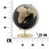 Globe Gold Cm Ø 25x34
