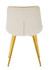 Stolac Paris Crema/Gold Set 2 Pz Cm 51x59x79