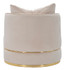 Fotelja Paris Space Crema/Gold Cm Ø 84x72