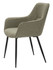 Stolica Vicenza Green Set 2kom Cm 58x63x85,5